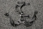Gopro Style Chin Mount For Helmets. Reflex Camera Strap. Fixed Price $10.00.