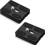 Frienda Pieces Metal Quick Release Plate With 1/4''-20 Camera 50MM, Black. Fixed Price $17.99.