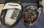 New Cressi Duke Adult Snorkeling Full Face Mask Anti-fog Medium/large S1-7. Fixed Price $55.99.