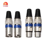 Vizgiz 4 Pack Xlr Plugs Male/female Microphone 3PIN Adapter Connectors. Fixed Price $14.42.