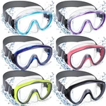 6 Pack Adult Swim Goggles With Nose Cover Snorkel Diving Mask Elastic Strap T.... Fixed Price $56.04.