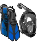 2 Cozia Adult Size Lg/xl Full Face Snorkel Only Used 1 Time!. Fixed Price $35.99.