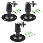 Camera Bracket Mount Pcs Security Wall 363.75 Cubic Centimeters, Black. Fixed Price $9.10.