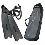 Seac Tris Motus Long Fins 11-12 Black. Fixed Price $209.00.