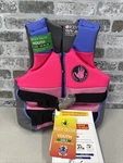 Body Glove Youth Girls Pfd Coast Guard Approved Life Jacket, Pink. Fixed Price $41.00.