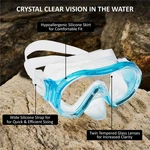 Blue Reef Piper Kids Mask Combo, Turquoise, Snorkeling Gear For Inc. Fixed Price $36.75.