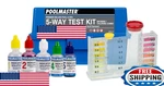 Poolmaster 22270 5-WAY Pool/spa Water Test Kit W/ Case. Fixed Price $36.23.