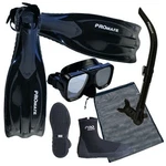New Scuba Dive Mask Snorkel Boots Fins Package Gear Set. Fixed Price $149.95.